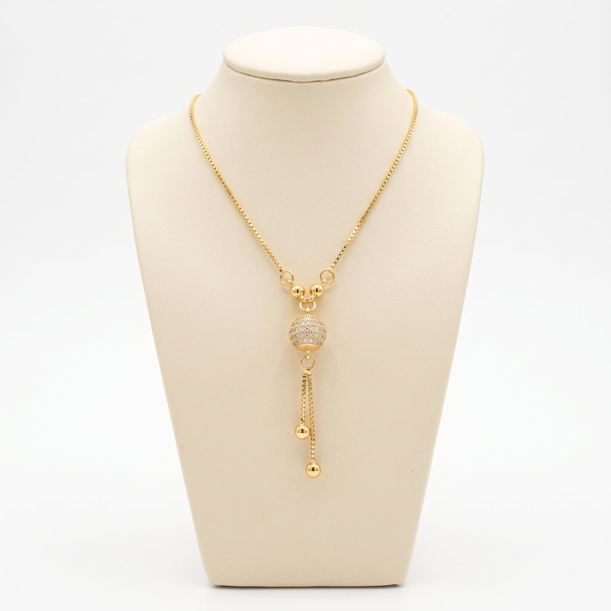 Ball Tassel Necklace