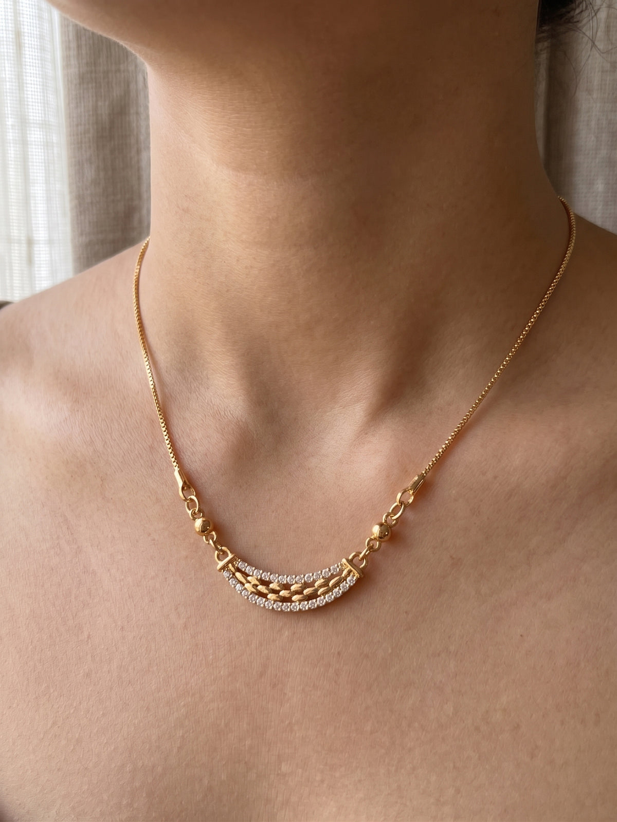 Crescent Necklace