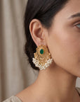 Emerald Cascade Earrings