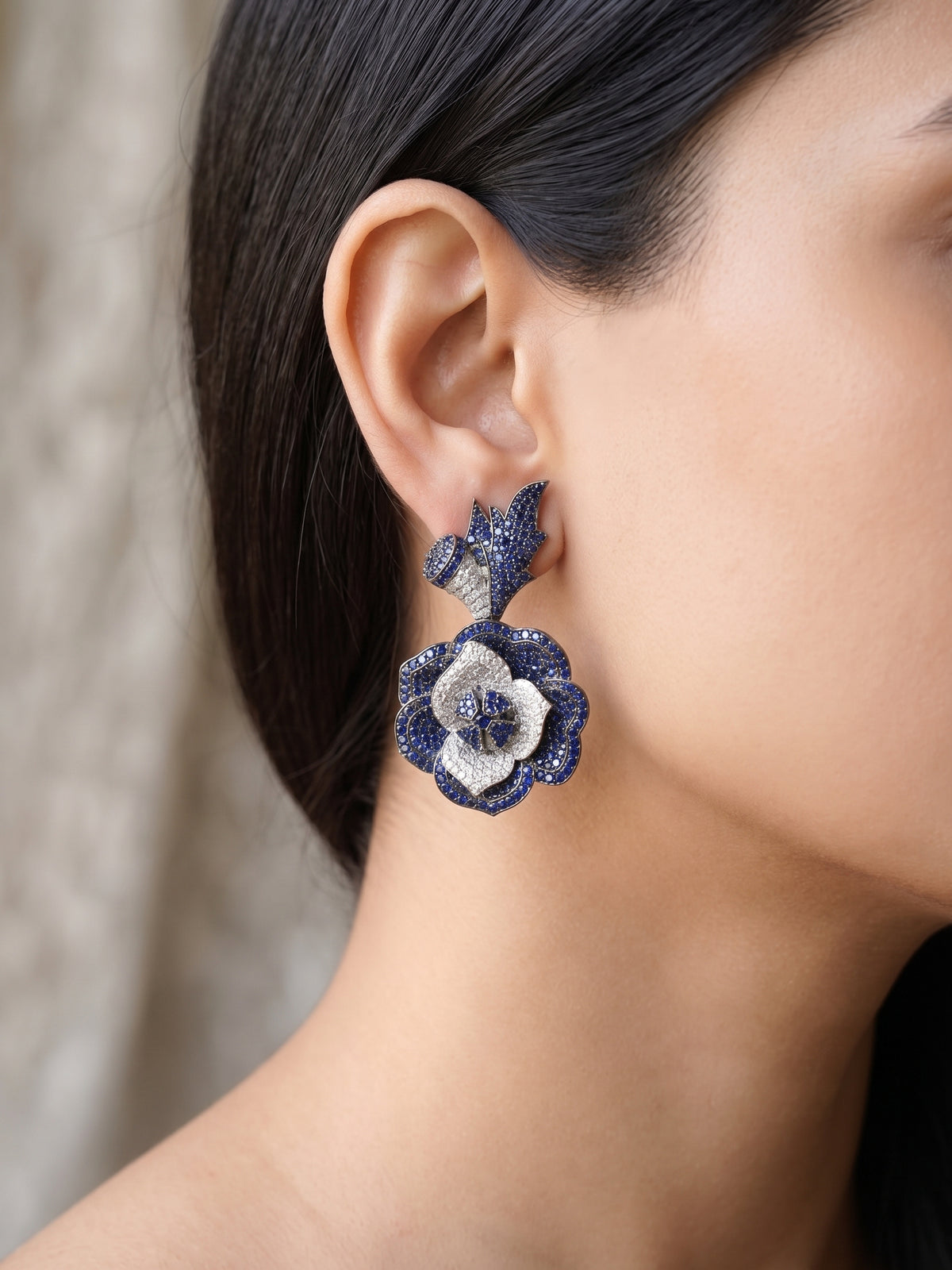 Jardin Bleu Earrings