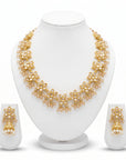 Kundan Floral Necklace Set