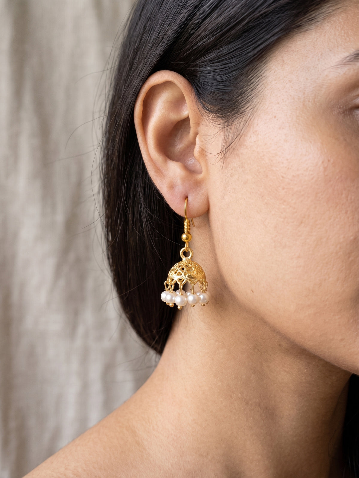 Noor Mini Jhumkas